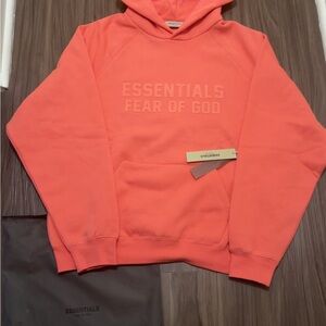 Fear of God Essentials Coral Hoodie